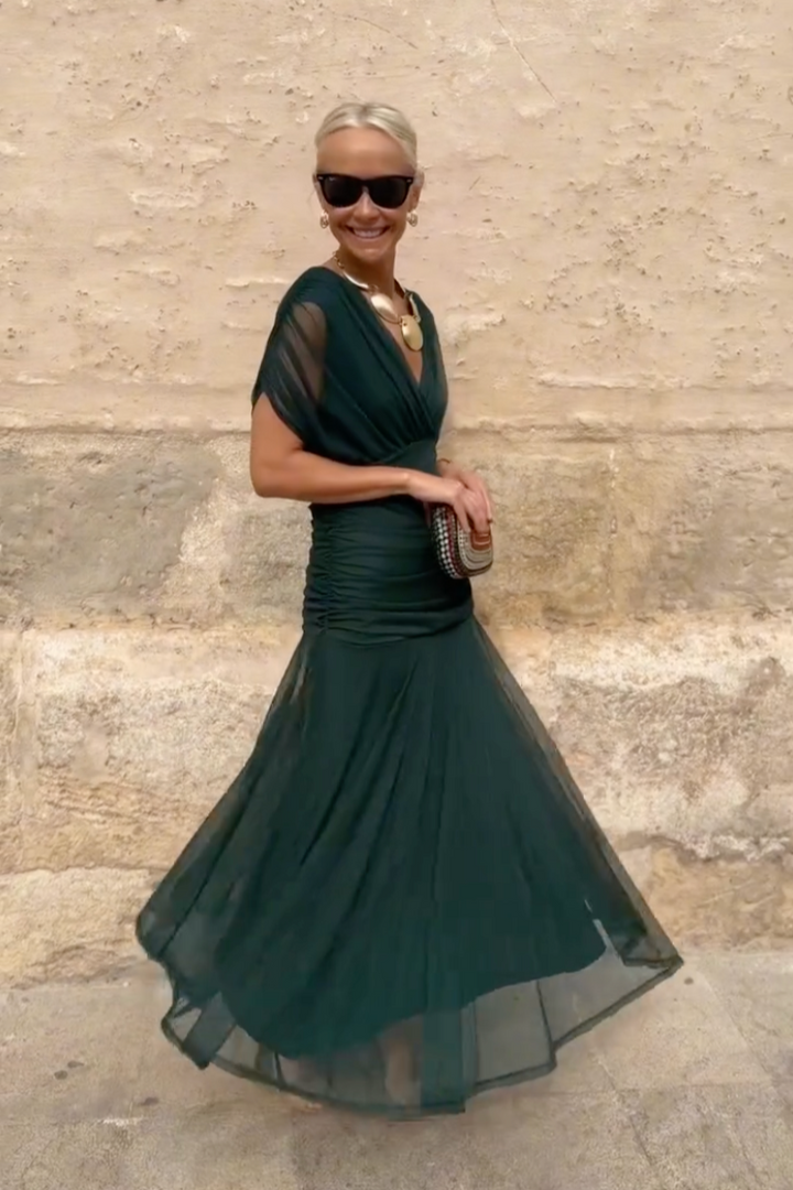 Luisa | Vestido con escote en V