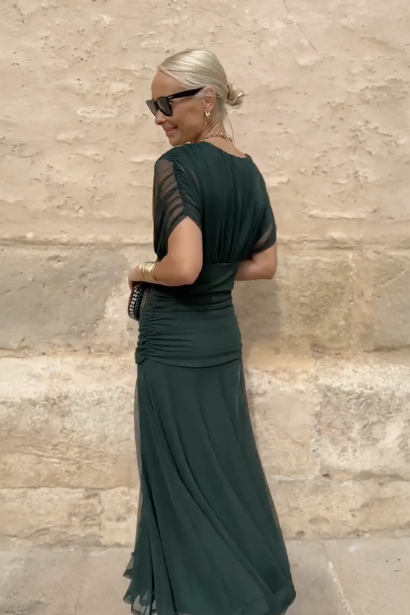 Luisa | Vestido con escote en V