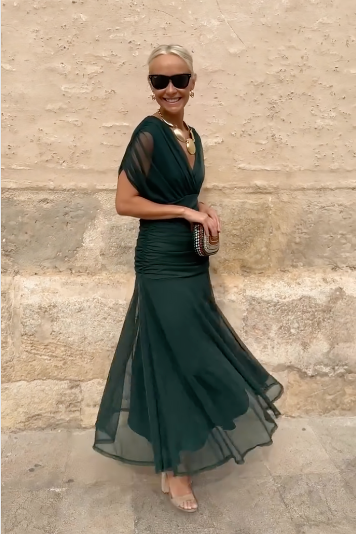 Luisa | Vestido con escote en V