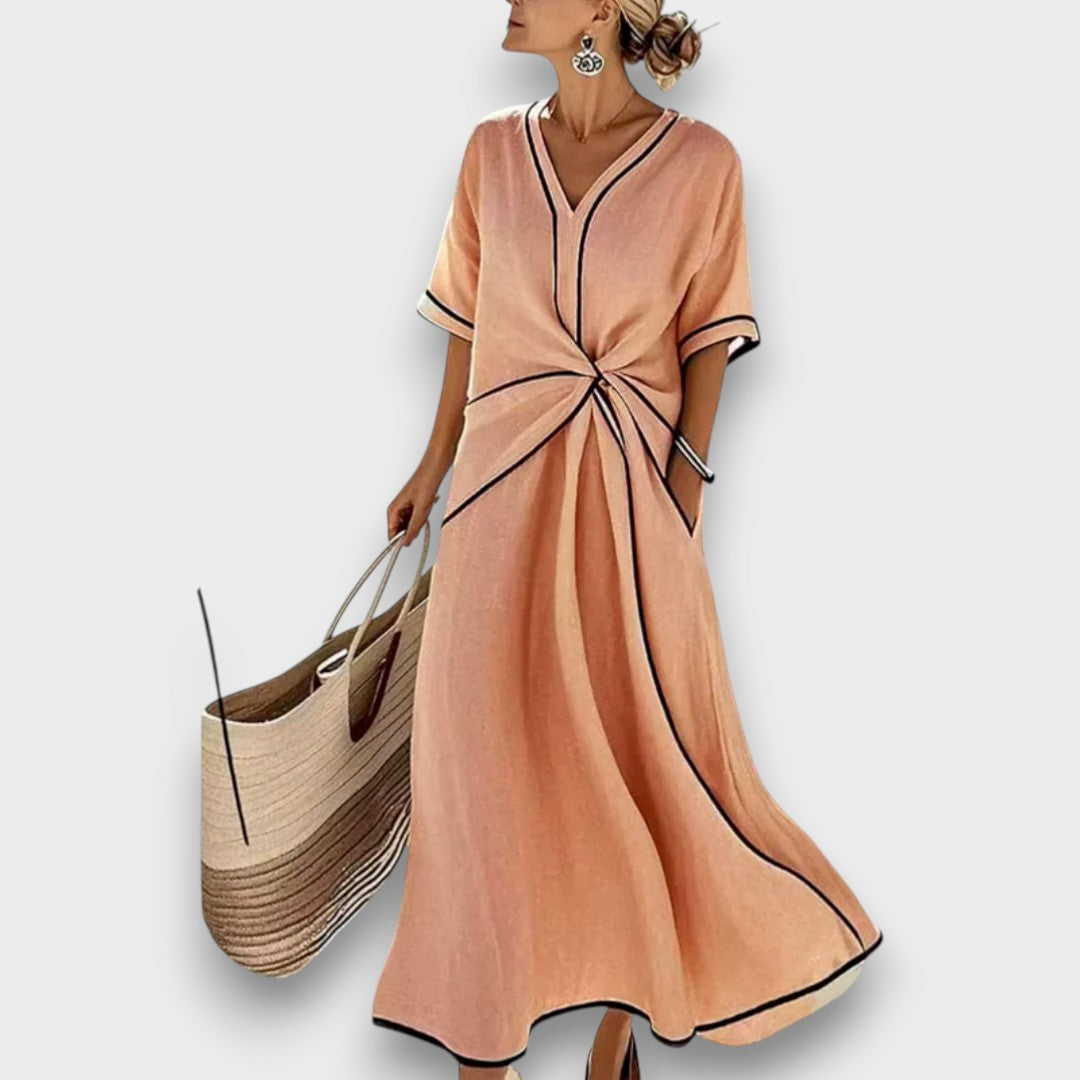 Ema™ | Vestido ligero de verano a rayas