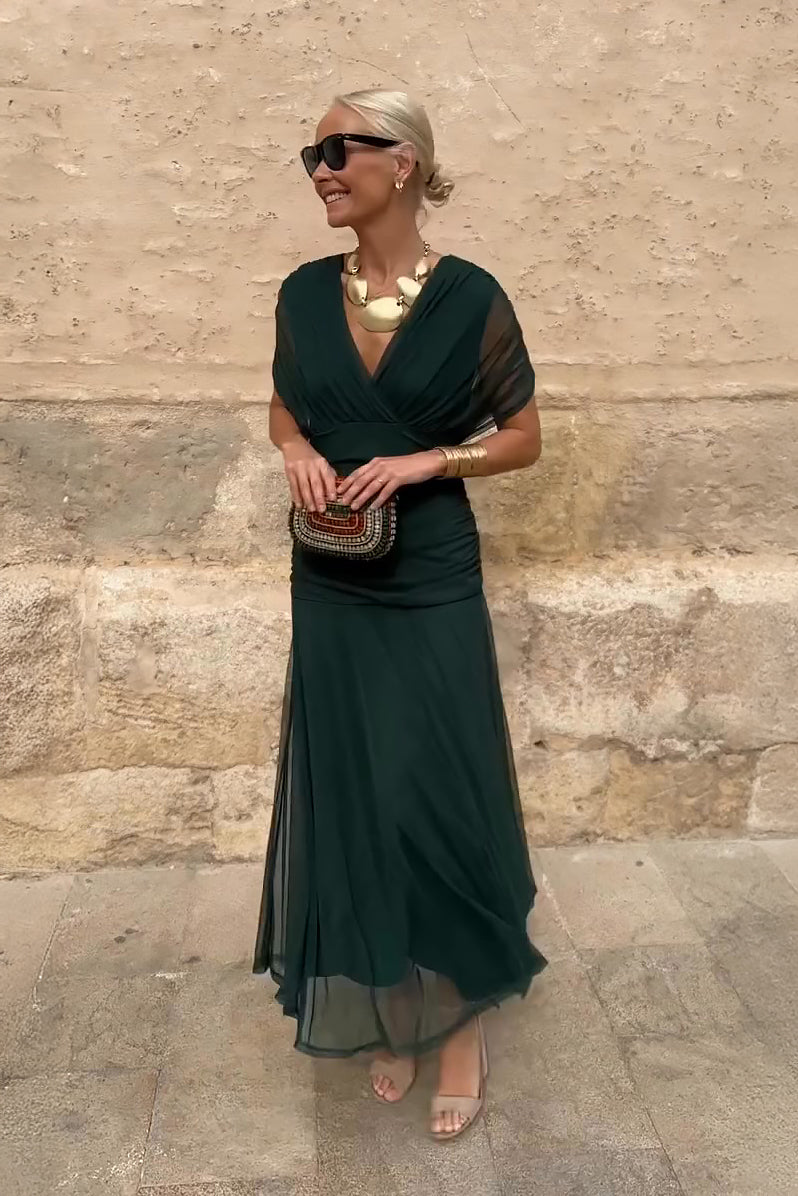 Luisa | Vestido con escote en V