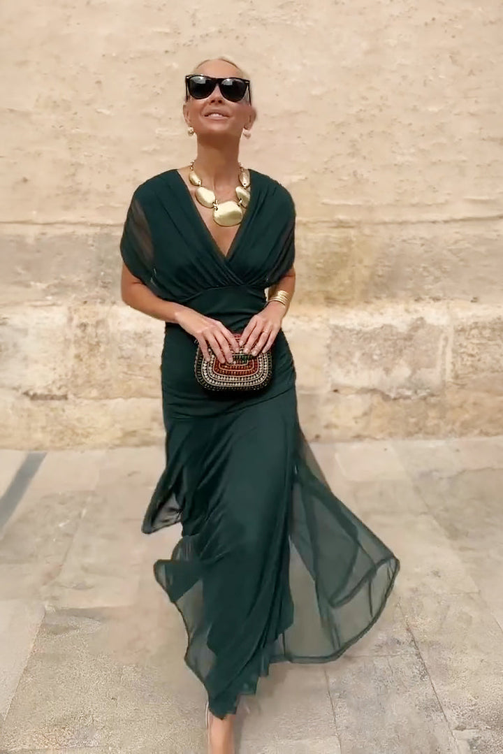 Luisa | Vestido con escote en V
