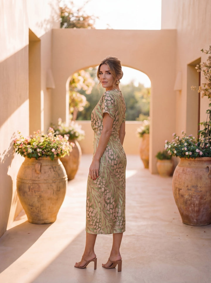 Calandra | Vestido midi elegante