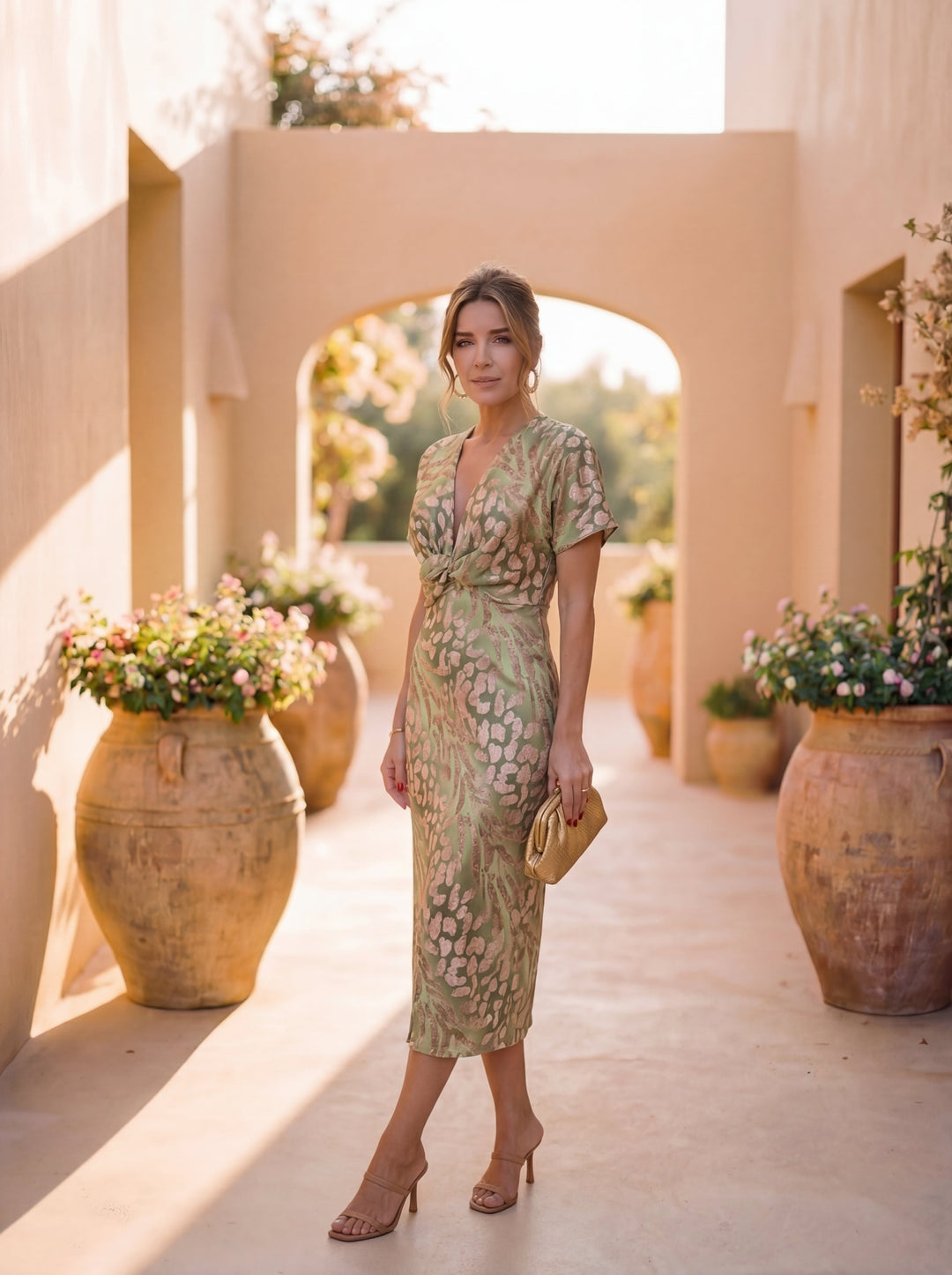 Calandra | Vestido midi elegante