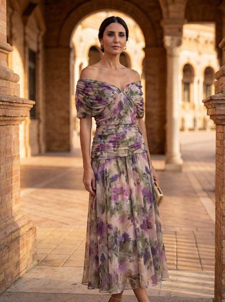 Luisa | Vestido con escote en V