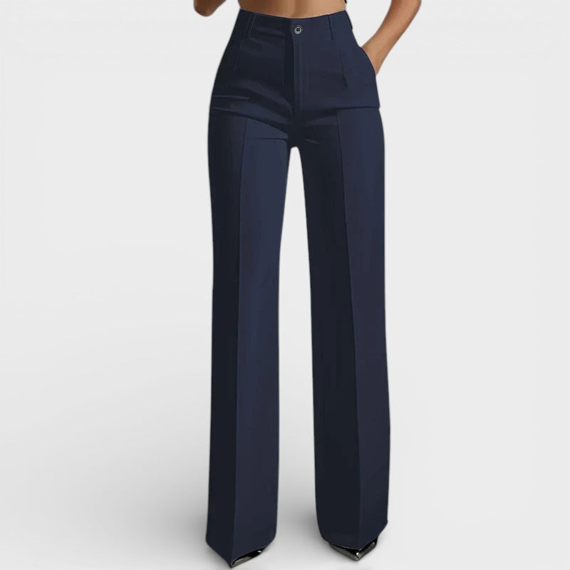 Amelia™ | Pantalón de tiro alto elegante