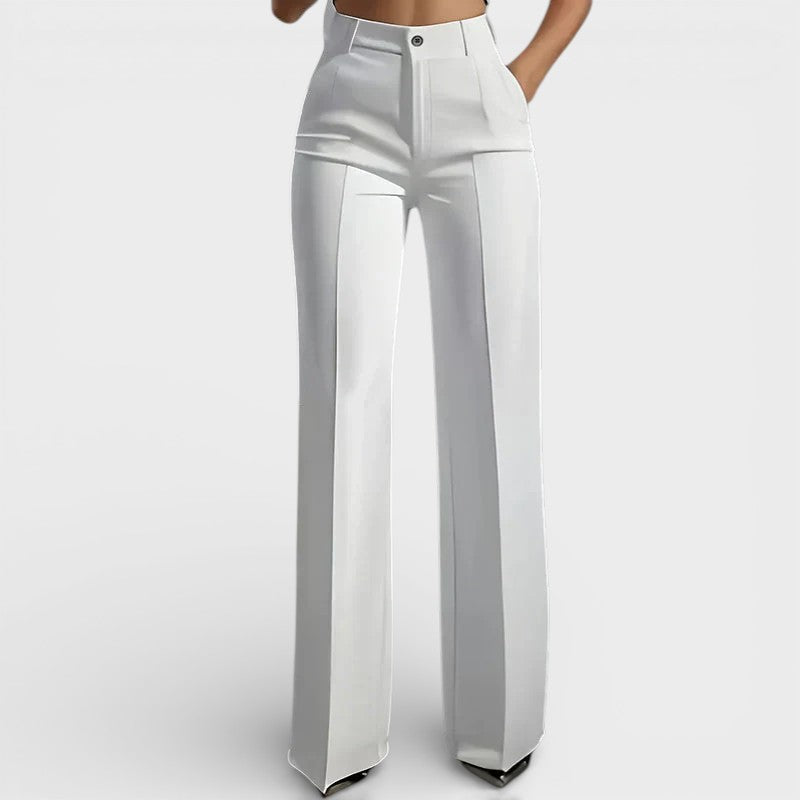 Amelia™ | Pantalón de tiro alto elegante