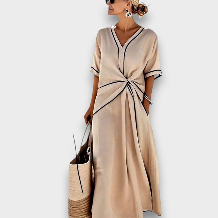 Ema™ | Vestido ligero de verano a rayas