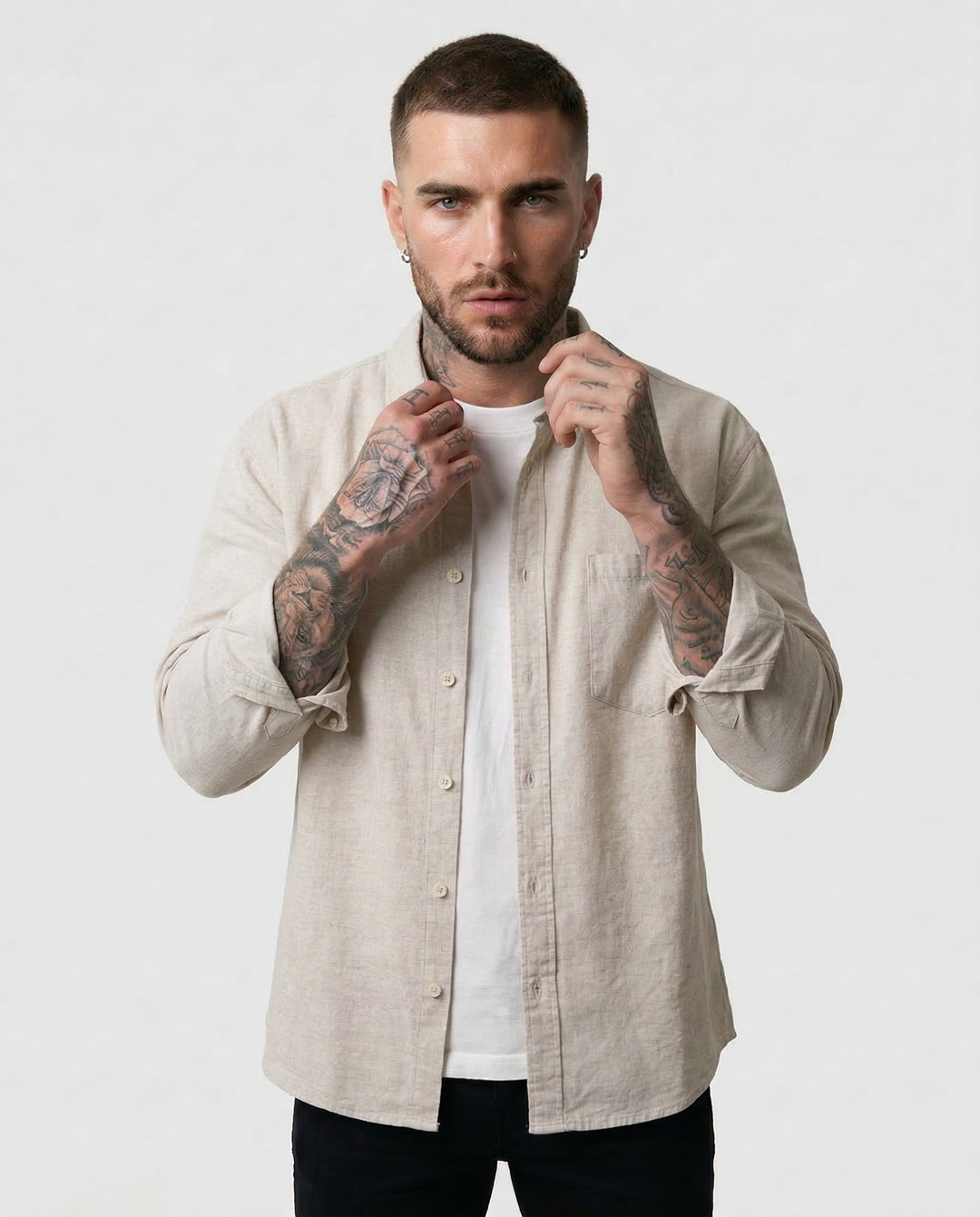 Camisa Doha | Camisa de lino ligera