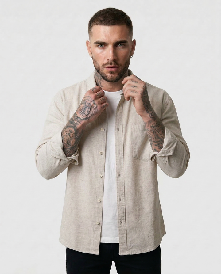 Camisa Doha | Camisa de lino ligera