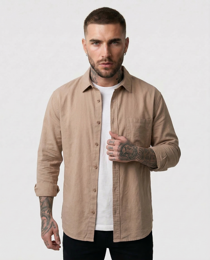 Camisa Doha | Camisa de lino ligera