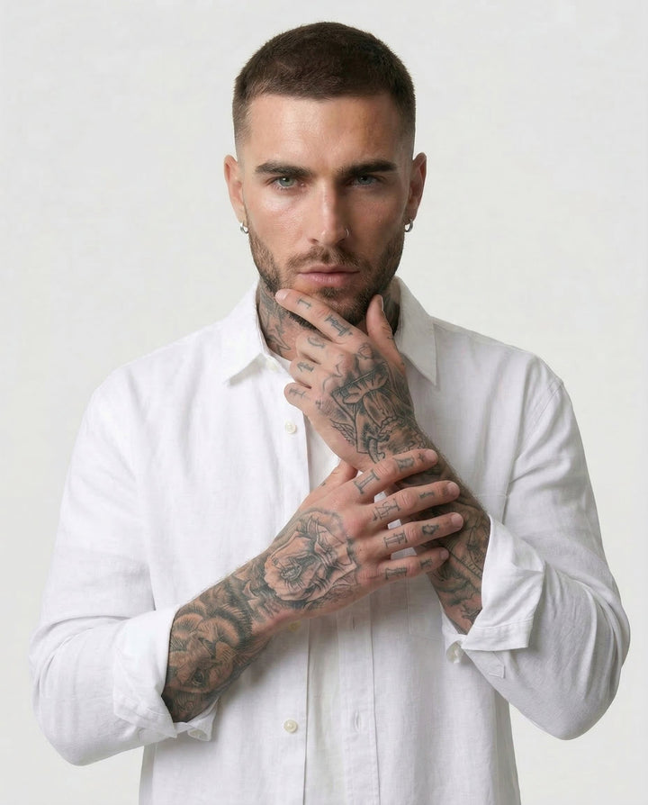 Camisa Doha | Camisa de lino ligera